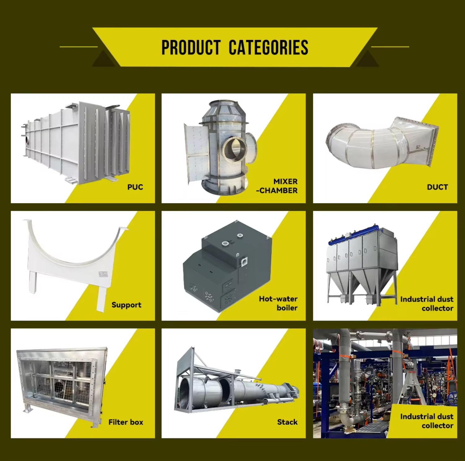 Energy Saving Fully Automatic Industrial System with Intelligent Control Panel Air Purification Parts