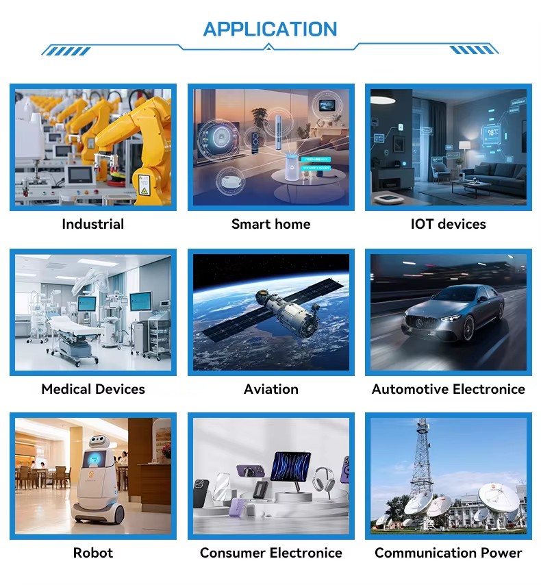 Low Power Consumption for Energy Saving Industrial Equipment Industrial Control Through-Hole PCBA Assembly