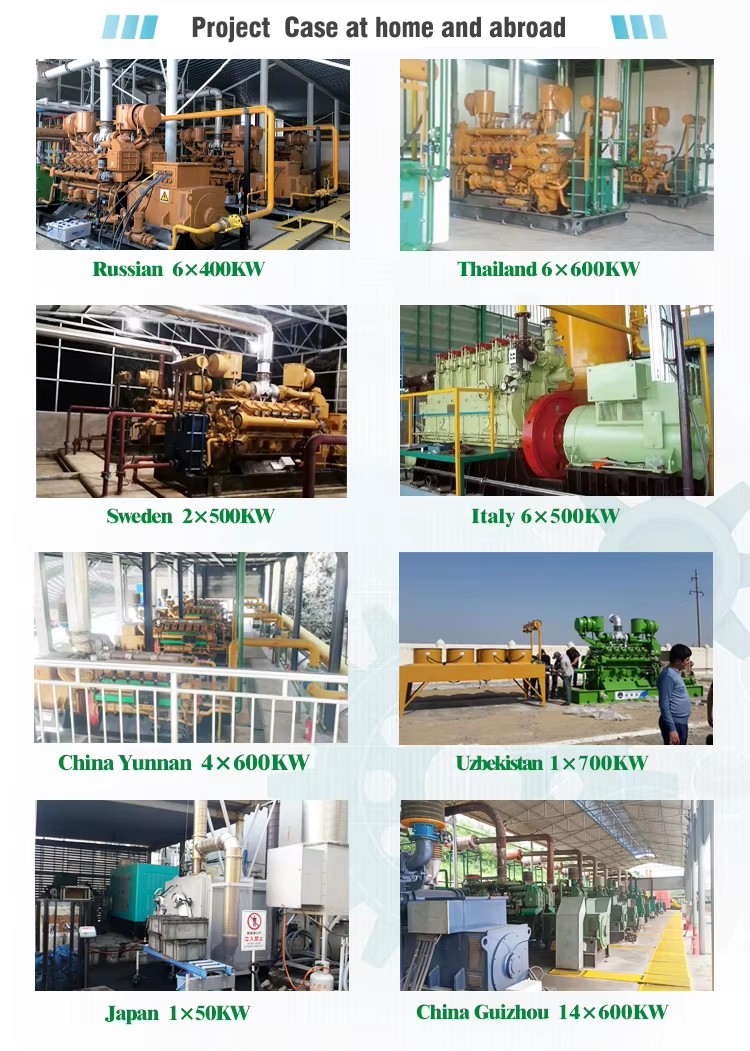 190 Series Gas Genset 500kw lpg Generator/ Natural Gas Generator