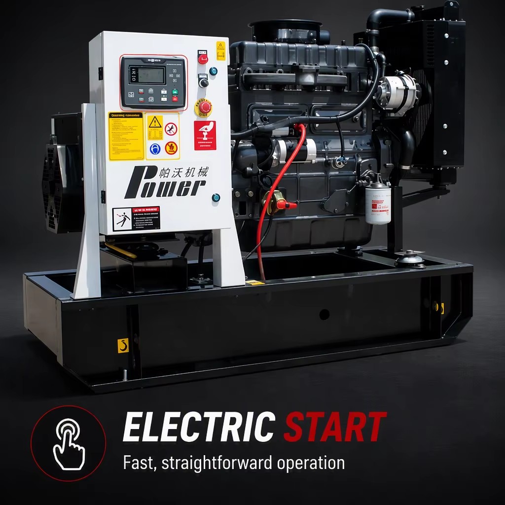 Natural Gas Generator Set 30KW Electric Start Reliable Quality Energy Saving CE Certified IP67