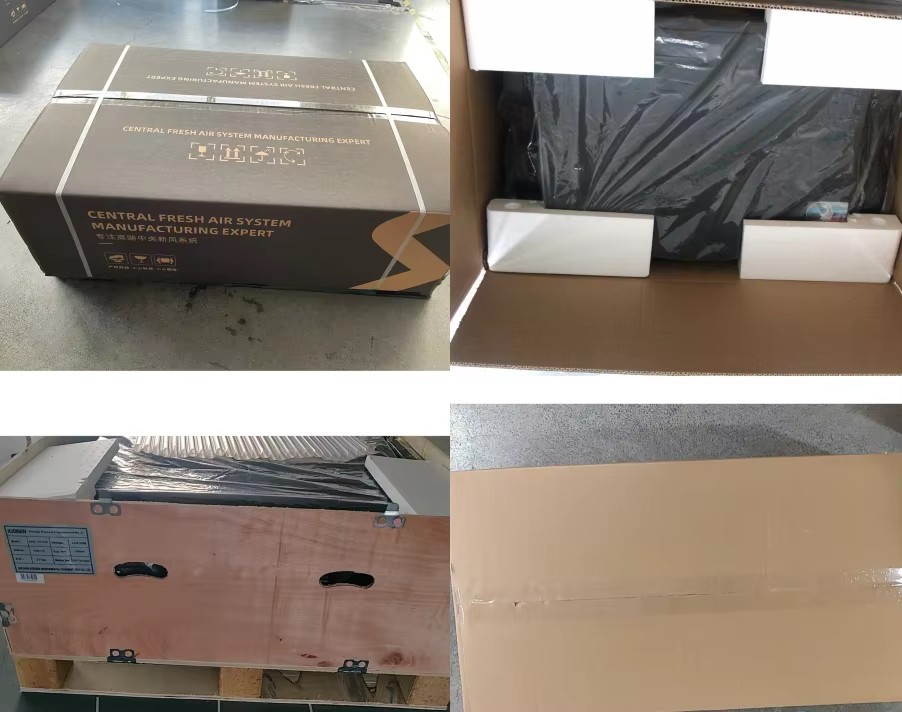 800 M3/h Energy-saving Heat Recovery Ventilation System Unit for House Ventilation