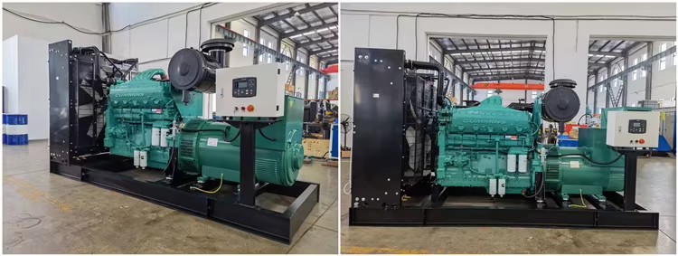 50Hz 60Hz Powered by Genuine Engine 500kw 550kw 600kw Natural Gas Generator 650kw Gas Generator