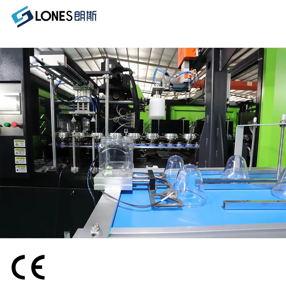 Optimized Bottle Molding Machine for PP/PET Materials High Low Downtime Automatic Fault Diagnosis 40% Less Conventional