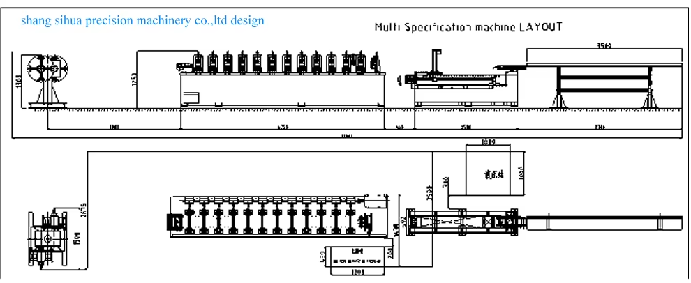 NEW Drywall Light Steel Keel Stud and Track Roll Forming Machine Light Gauge Steel Framing Machine Gypsum Board Machine