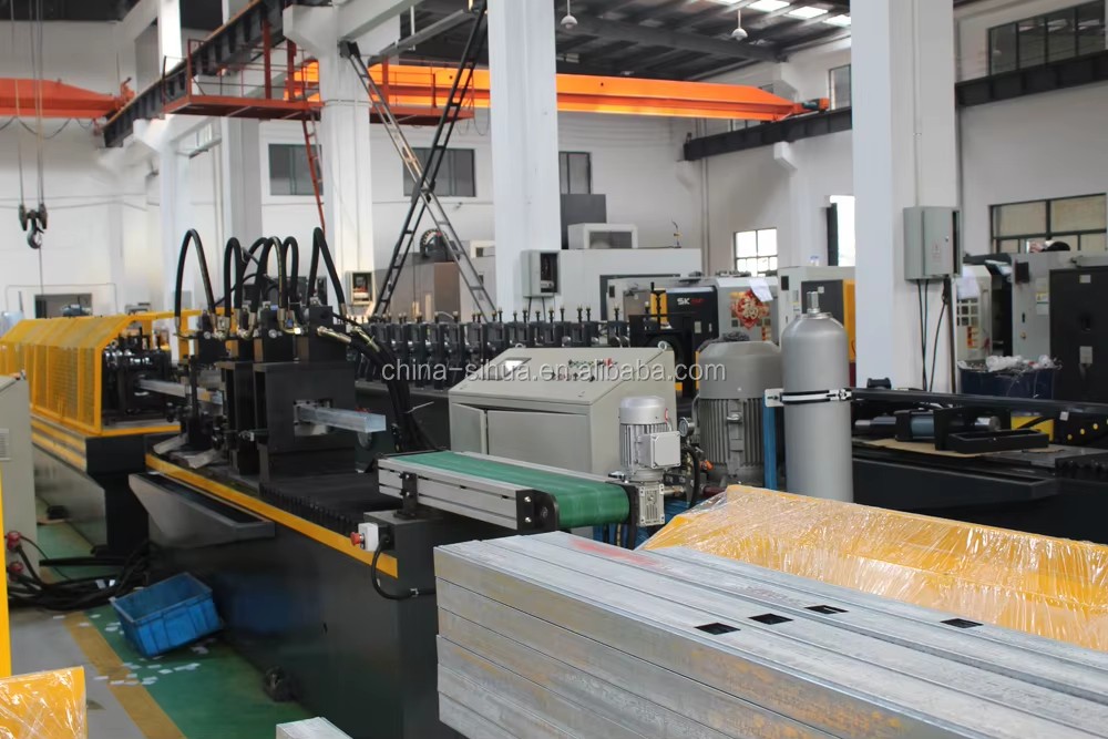 NEW Drywall Light Steel Keel Stud and Track Roll Forming Machine Light Gauge Steel Framing Machine Gypsum Board Machine