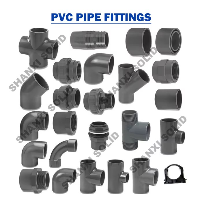PVC Equal Tee RRR/FFF With Rubber Ring for Water Supply