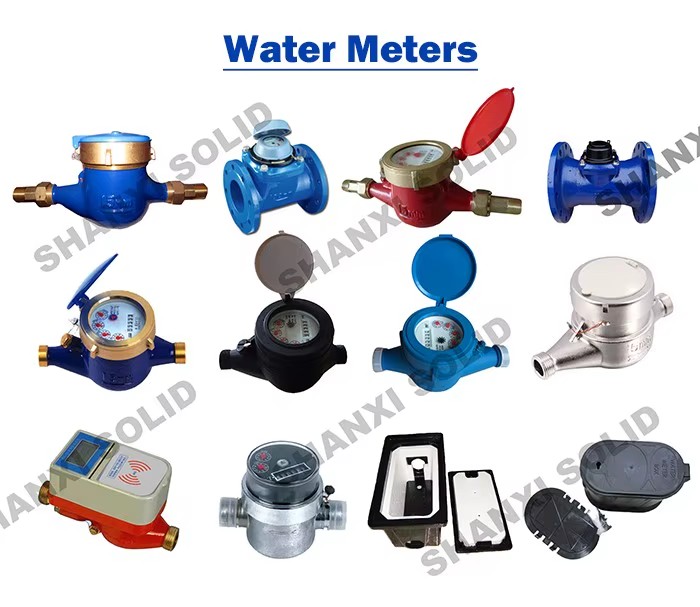 LXLGC Double Flange Connection Woltman Type Dry Dial Ductile Iron Water Meter OEM ISO 4064 Class B DN50-DN300