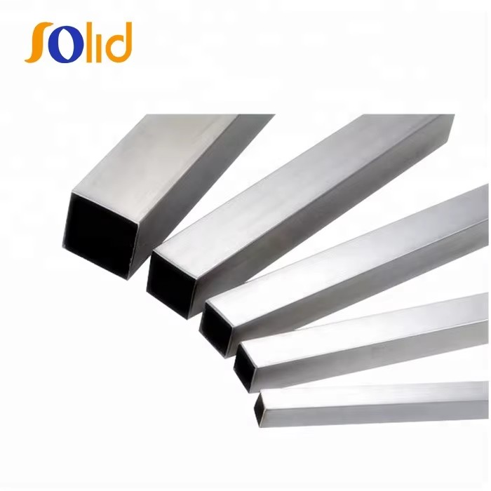201 202 304 316 430 Stainless Steel Square Profile Tube