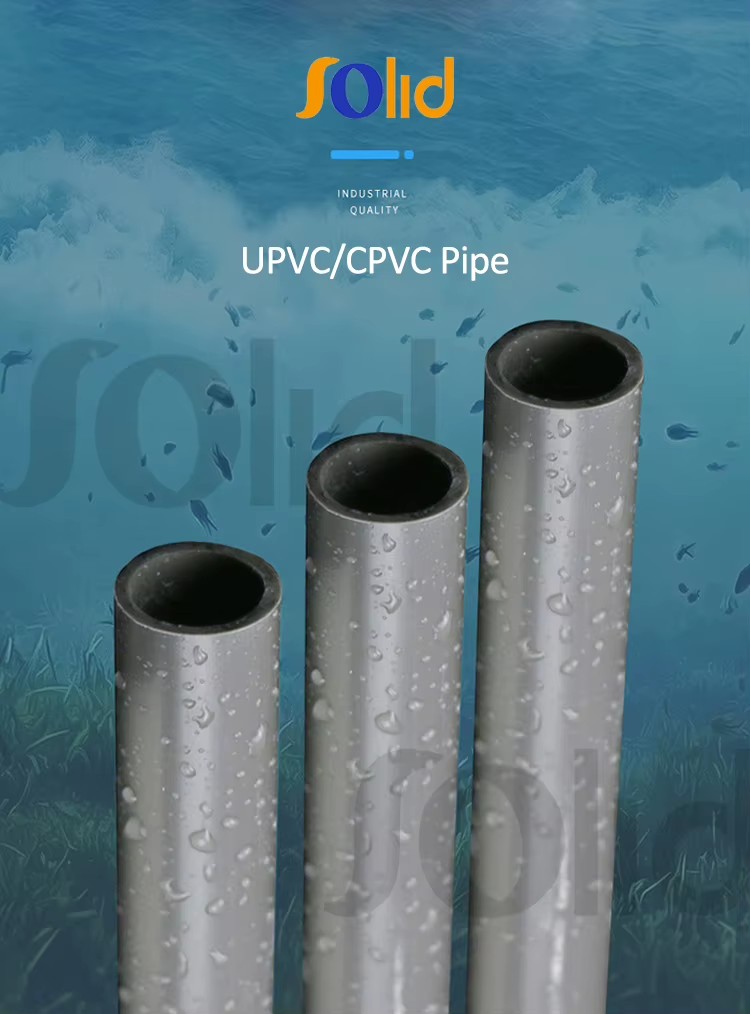 High Quality Plumbing Materials Plastic UPVC for Water Supply Pipes With Cheap Price