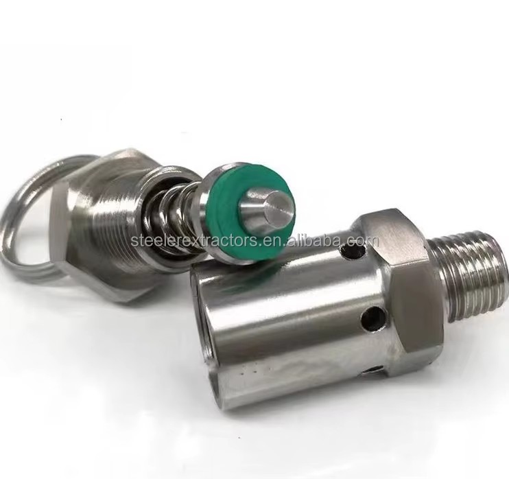 SS304 316L Stainless Steel Sanitary Steam Safety Valve Relief Valve