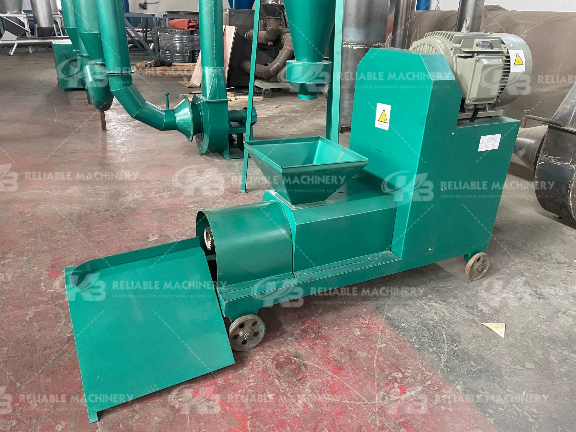 Fully Automatic Smokeless Charcoal Briquette