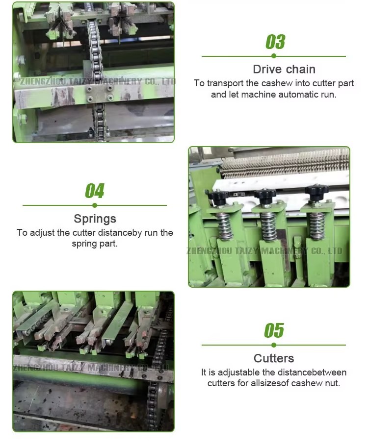 Cashew Shelling Machine High Efficiency Durable Stable for Farm Factory