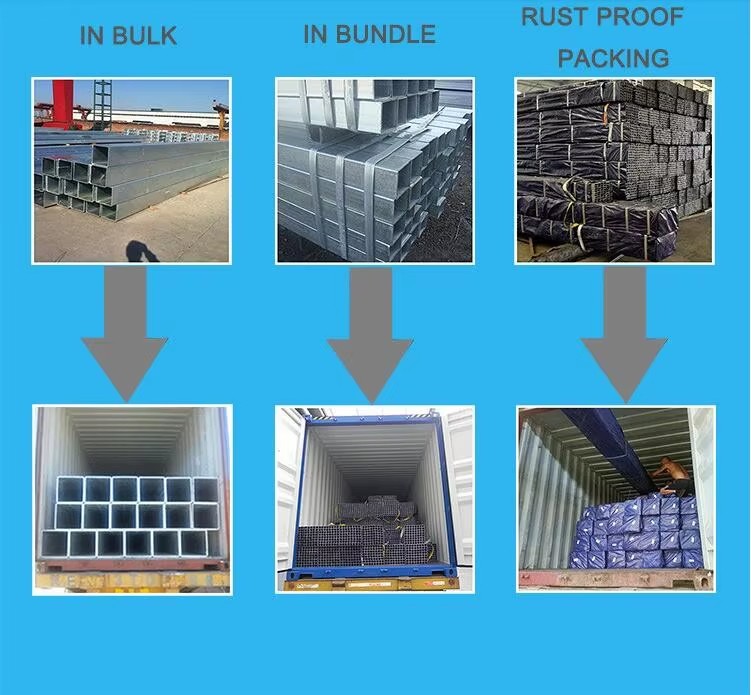 BKS Factory Price Factory Manufacturer BS1387 A53 Galvanising Galvanized square Rectangle Steel Pipe Galvanized Steel Pipe