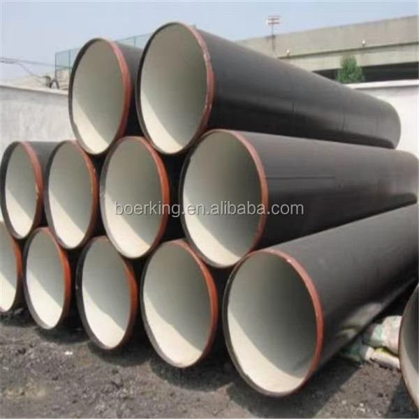 BKS Mill Price API 5L SSAW Sprial Welded Polyethylene Coated Steel Pipe 3PE Lined Anti Corrosion Steel Pipes for Water Welding Pipe