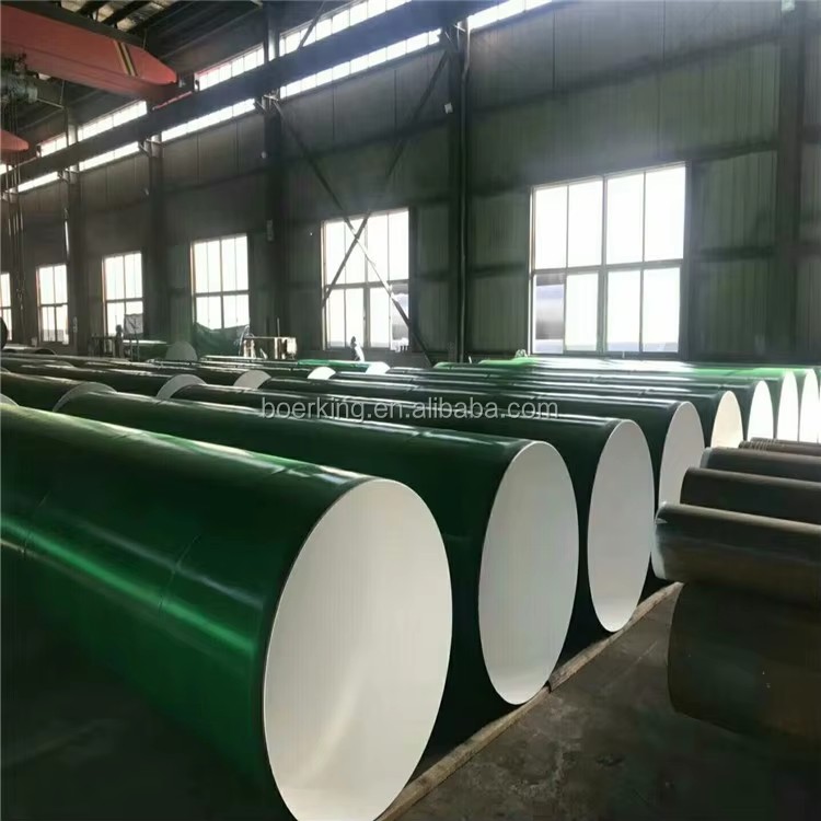 BKS Mill Price API 5L SSAW Sprial Welded Polyethylene Coated Steel Pipe 3PE Lined Anti Corrosion Steel Pipes for Water Welding Pipe