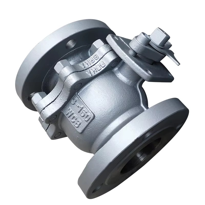 Q41F-150C Manual Cast Steel Flanged Water Gas Acid Oil Base Media Safety Structure OEM General Ball Valve
