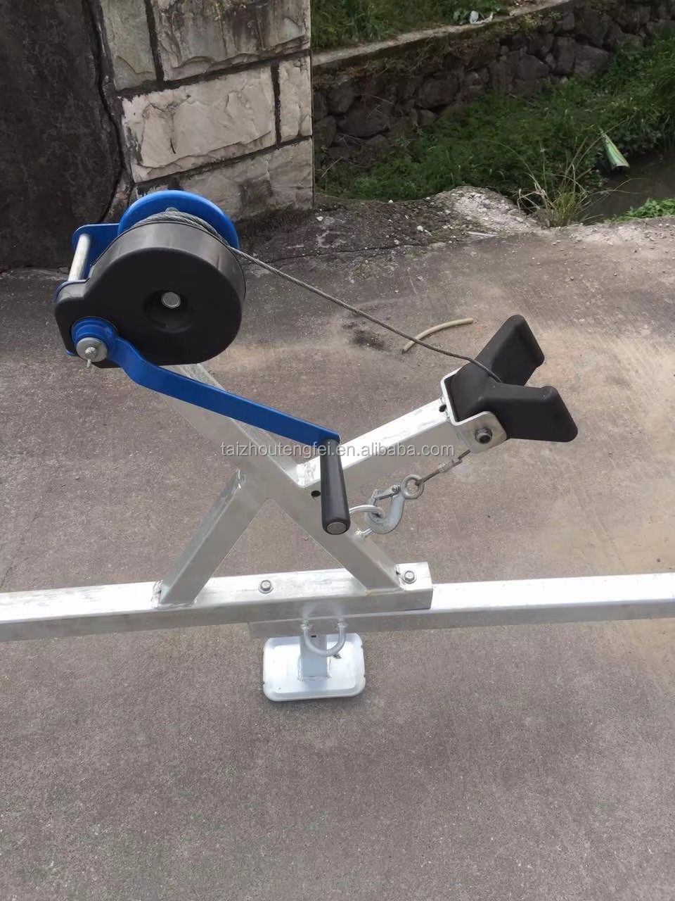Hot Dip Galvanized Steel Adjustable Boat Trailer/marine Trailer/foldable Boat Trailer