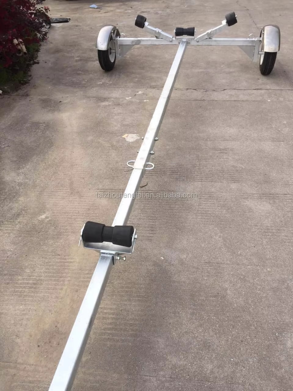 Hot Dip Galvanized Steel Adjustable Boat Trailer/marine Trailer/foldable Boat Trailer