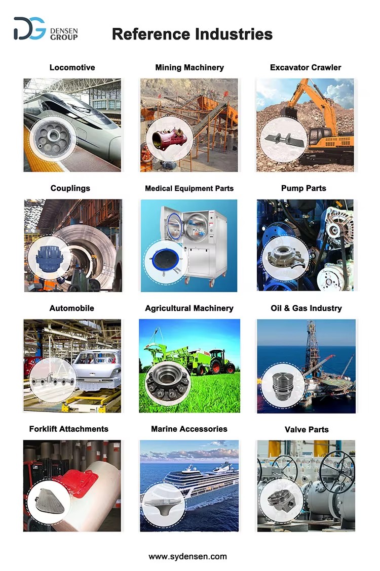 Densen Customized Alloy Steel Super Large Hot Forging Crane Wheels,crane Rail Wheels