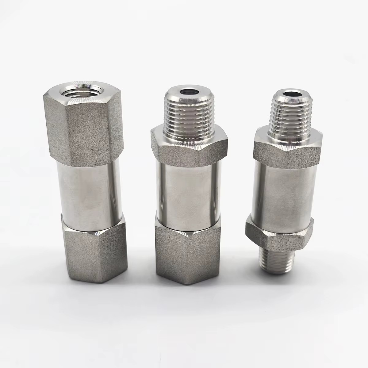 1/4 NPT Home Unidirectionnel Valve Stainless Steel Check Valve 304 Gaz En Acier Inoxydable Eau Huile Non-Retour 915 PSI Soupape