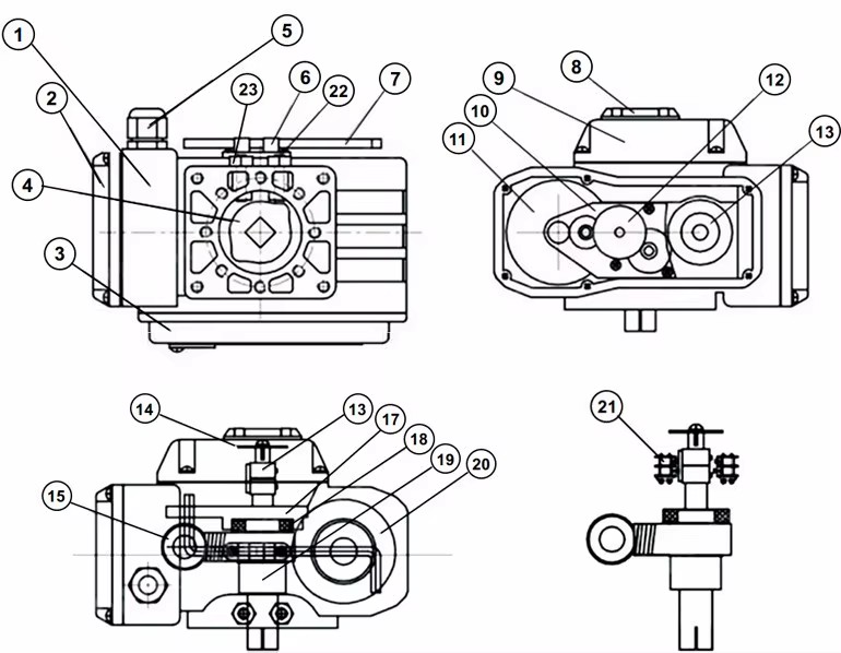 DN50 2 Inch 12V 24V Ss304 Stainless Steel Electric Actuator Flange 2pcs Motorized Ball Valve/Electric Flange Ball Valve