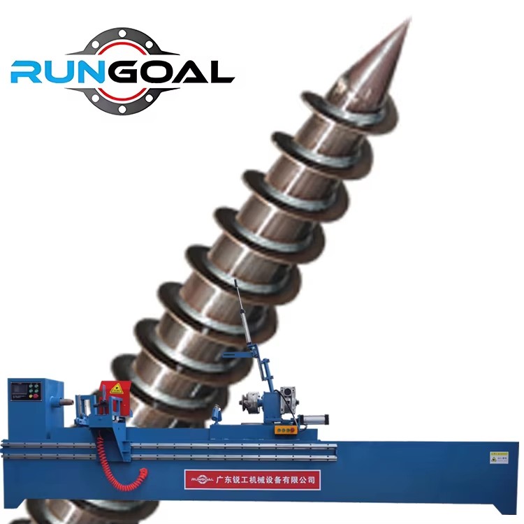 Semi-Automatic Ground Screw Machine for Helical Pile Foundation Metal Casting Machinery 220V/380V