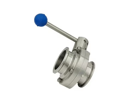 Stainless Steel Sanitary Weld Pneumatic Butterfly Valve Food Grade Hygiene Grade