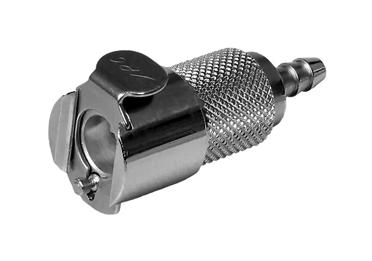 Factory Chrome-plated Smooth Surface Quick Disconnect Fuel Line Miniature Brass Fittings Panel Mounting 1/8"-3/8" Tubing Vacuum