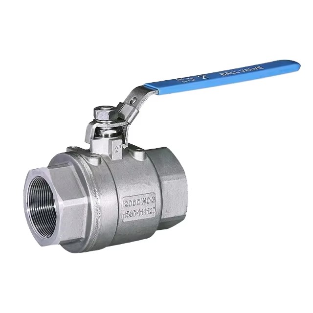 Manual Water OEM 304 Stainless Steel 1/4 1000 Wcb Ball Valve PTFE Sealing 100m/h Flow Rate 1 Years Warranty Normal