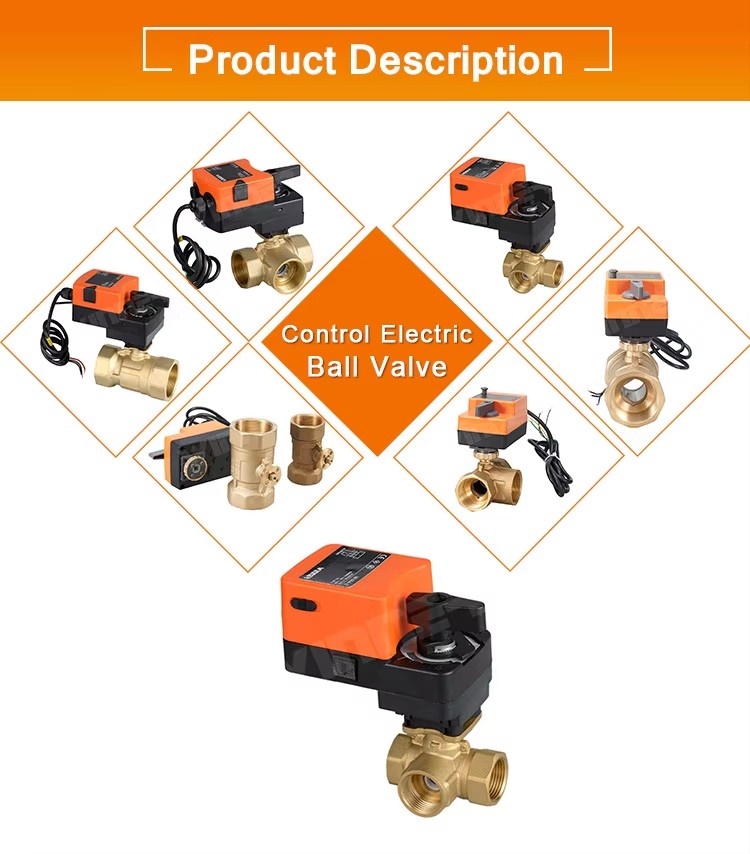 Hisense Supplier 3 Proportional Valve Control Ball Valve for HVAC
