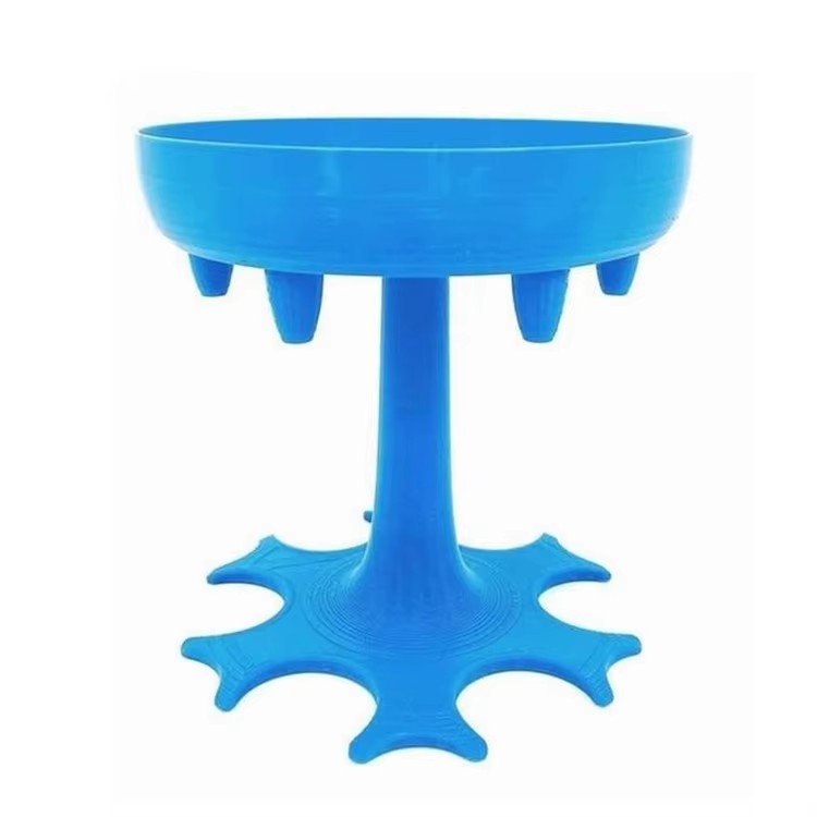 Injection Molding Dispensador Para Llenado De Liquidos 6 Shot Glass Dispenser and Holder