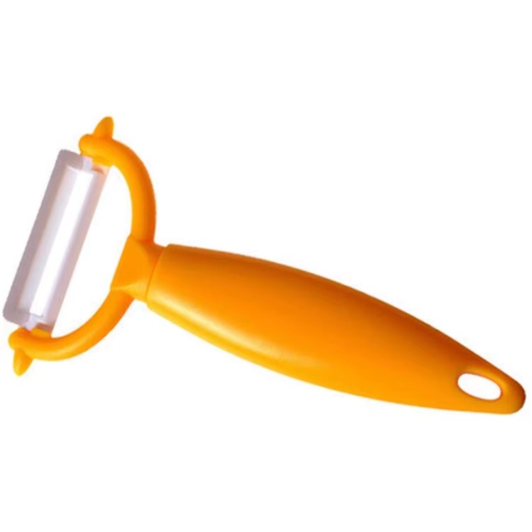 Kitchen Tools Orange Long Plastic Orange Peeler Household Seasoning Spoon Injection Molding Plastic Parts