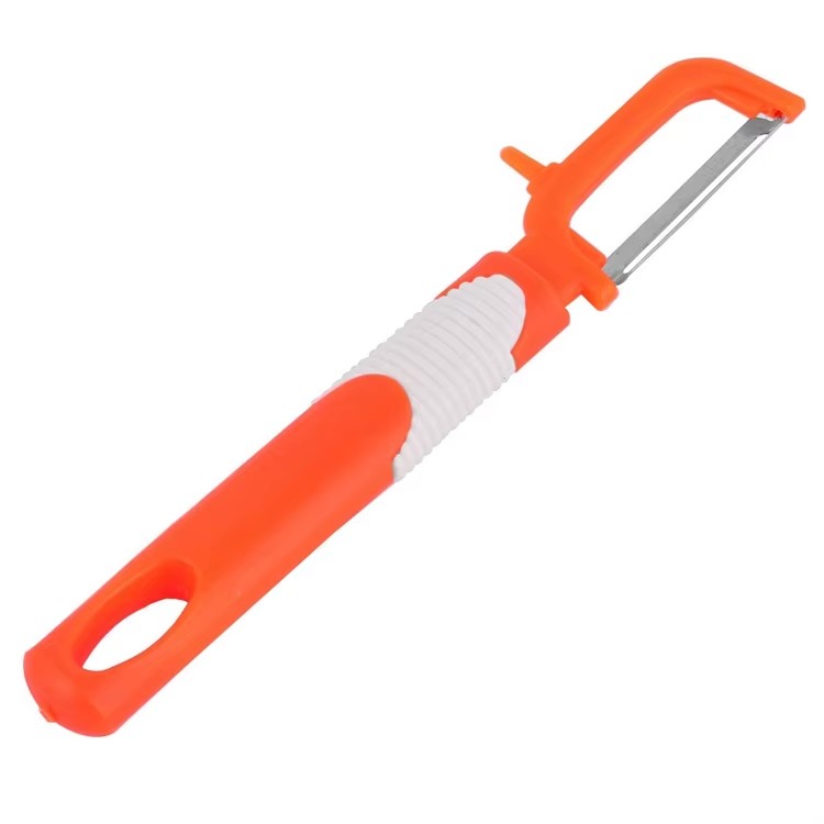 Kitchen Tools Orange Long Plastic Orange Peeler Household Seasoning Spoon Injection Molding Plastic Parts