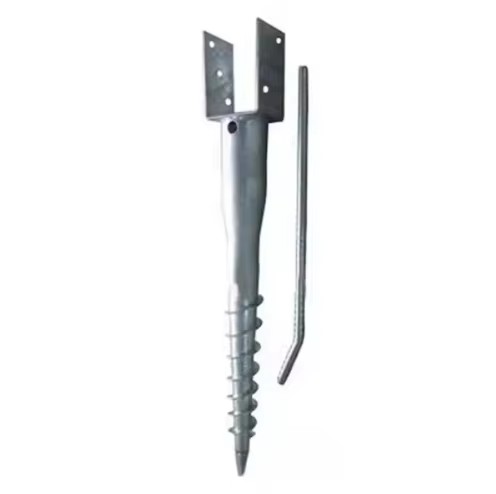 Manufacturer's Screw Ground Anchor U Type Ground Anchor Extension 76Mm Ground Screw