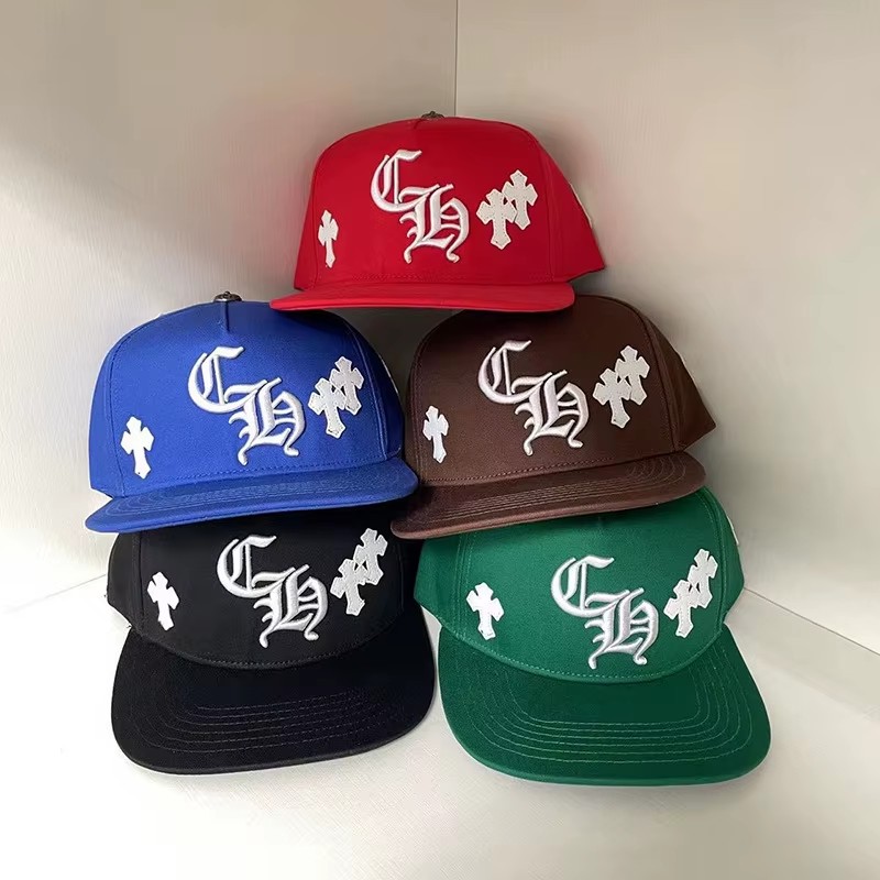 Chrome Hearts Trucker Hat Camouflage Mesh Unisex Baseball Cap Breathable Sunshade Design
