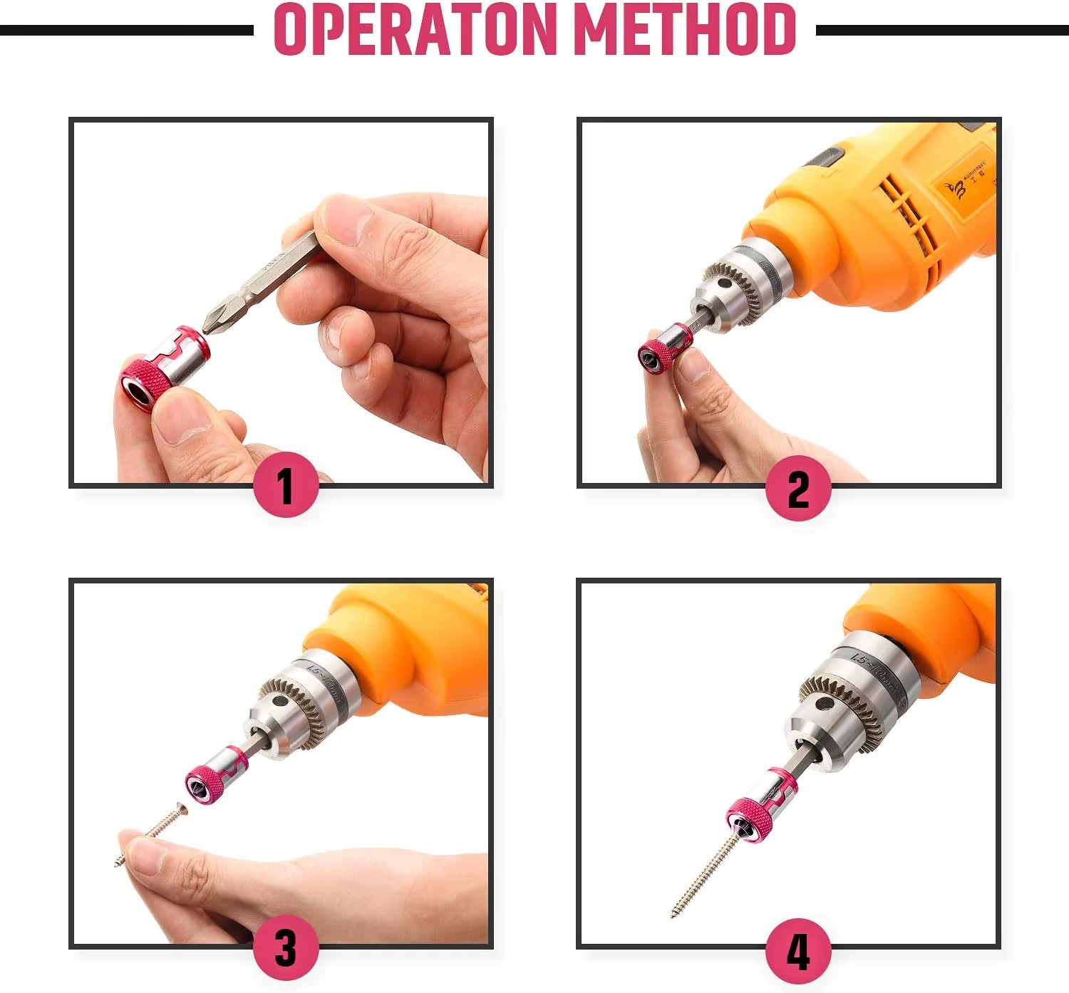 New General Purpose Magnetic Ring Steel Strong Magnetic Screwdriver Head