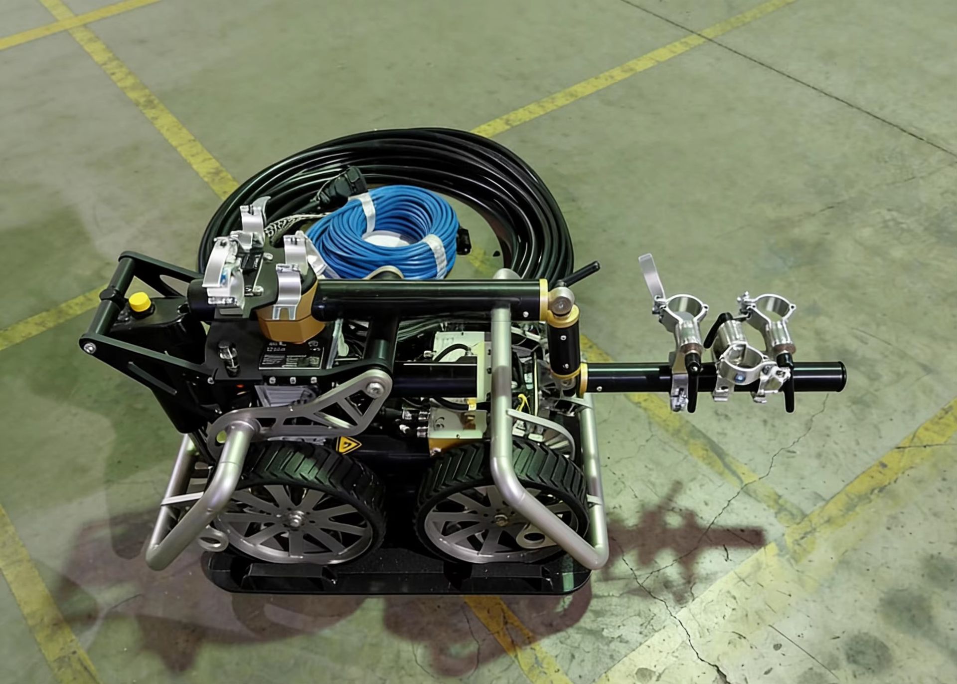 Robotic Waterblasting Waterjet Performance up to 60m² P/h ROBOT CRAWLER for UHP HYDROBLASTING