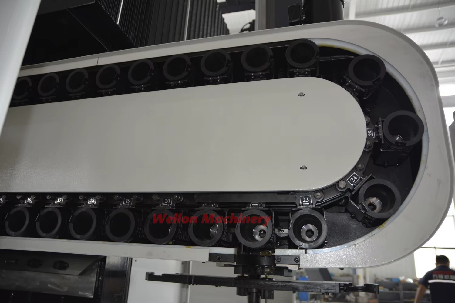 XH6025 Heavy Duty CNC Gantry Machining Center 6000mm X Travel BT50 Spindle 24ATC Hiwin Guideway Metal Mill