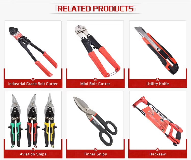 Maxpower Brand CRMO High Quality 12-36" Heavy Duty Bolt Cutter with Soft Rubber Grip
