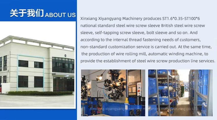 High Quality M2 to M60 Wire Thread Inserts Supplier