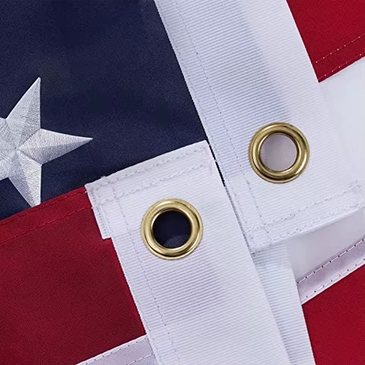TOP FLAGSINC American Flag 6x10 Heavy Duty 420D 990g Embroidered Stars Outdoor Flag Manual Fulfillment