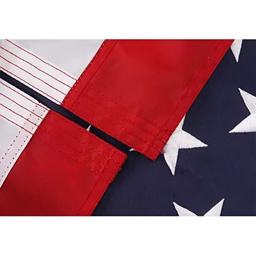 TOP FLAGSINC American Flag 6x10 Heavy Duty 420D 990g Embroidered Stars Outdoor Flag Manual Fulfillment