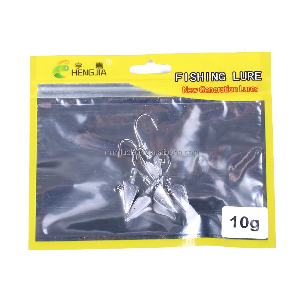Wholesale JI103 7g 10g 15g 21g 28g 35g Lead Jig Head Fishing Hooks