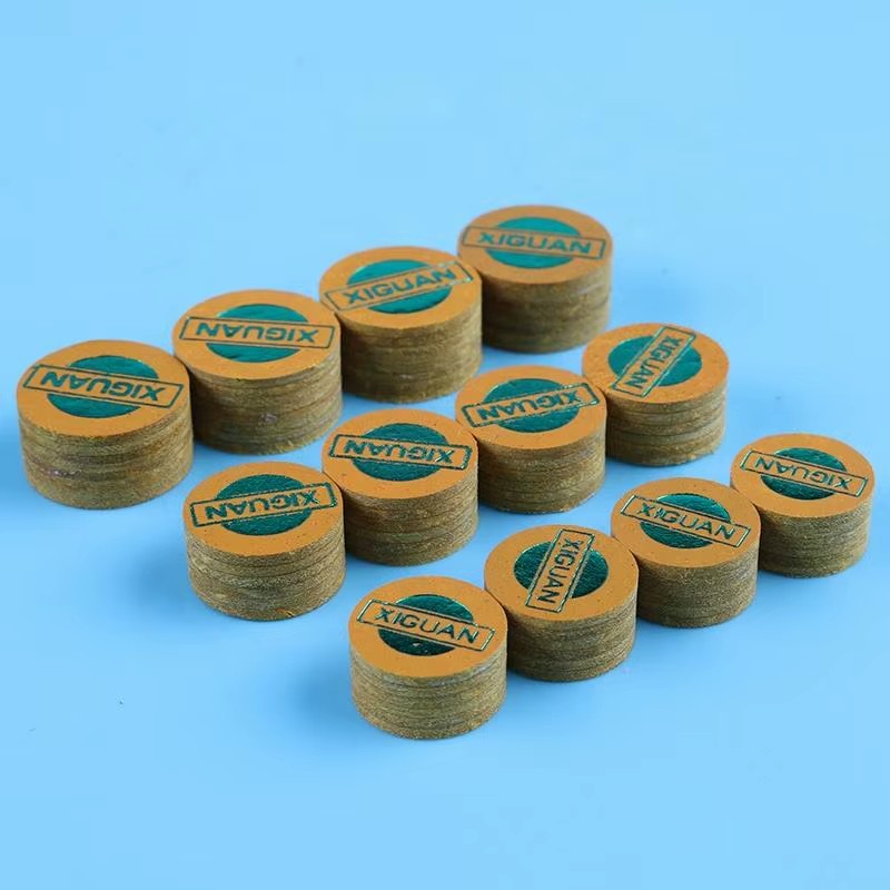 Premium Multi Layer Leather 11mm/12mm/14mm Billiard Pool Cue Stick Tips for Sale