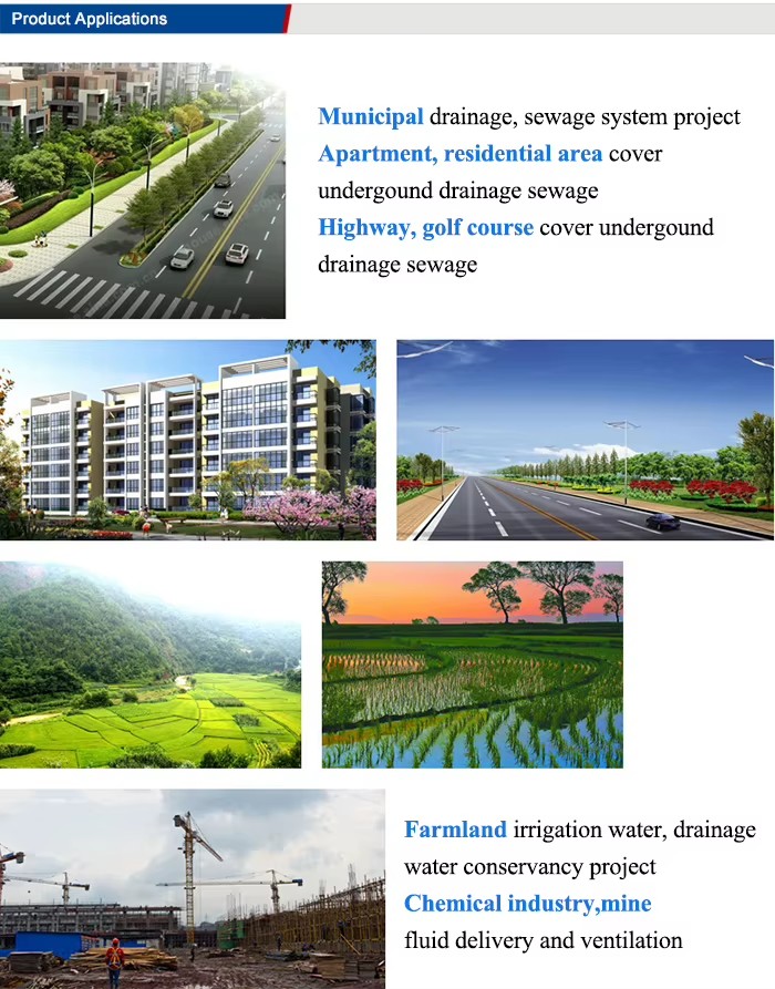 High-Density Polyethylene Pipe (Hdpe Pipe) for Drain Water