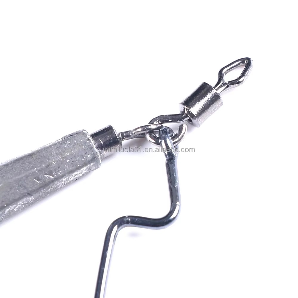 Wholesale JI132 3.5g 5g 7g 10g 5pcs/bag Jig Head Crank Fishing Hooks with Lead Pendant Weights