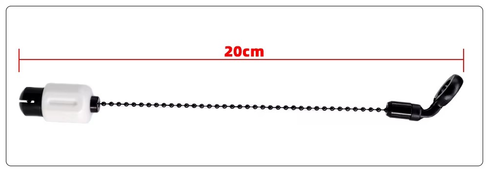 Hirisi Carp Fishing Bobbins Swinger Drop Off Indicator Brass Chain for Fishing Alarms Bite Indicator B2029