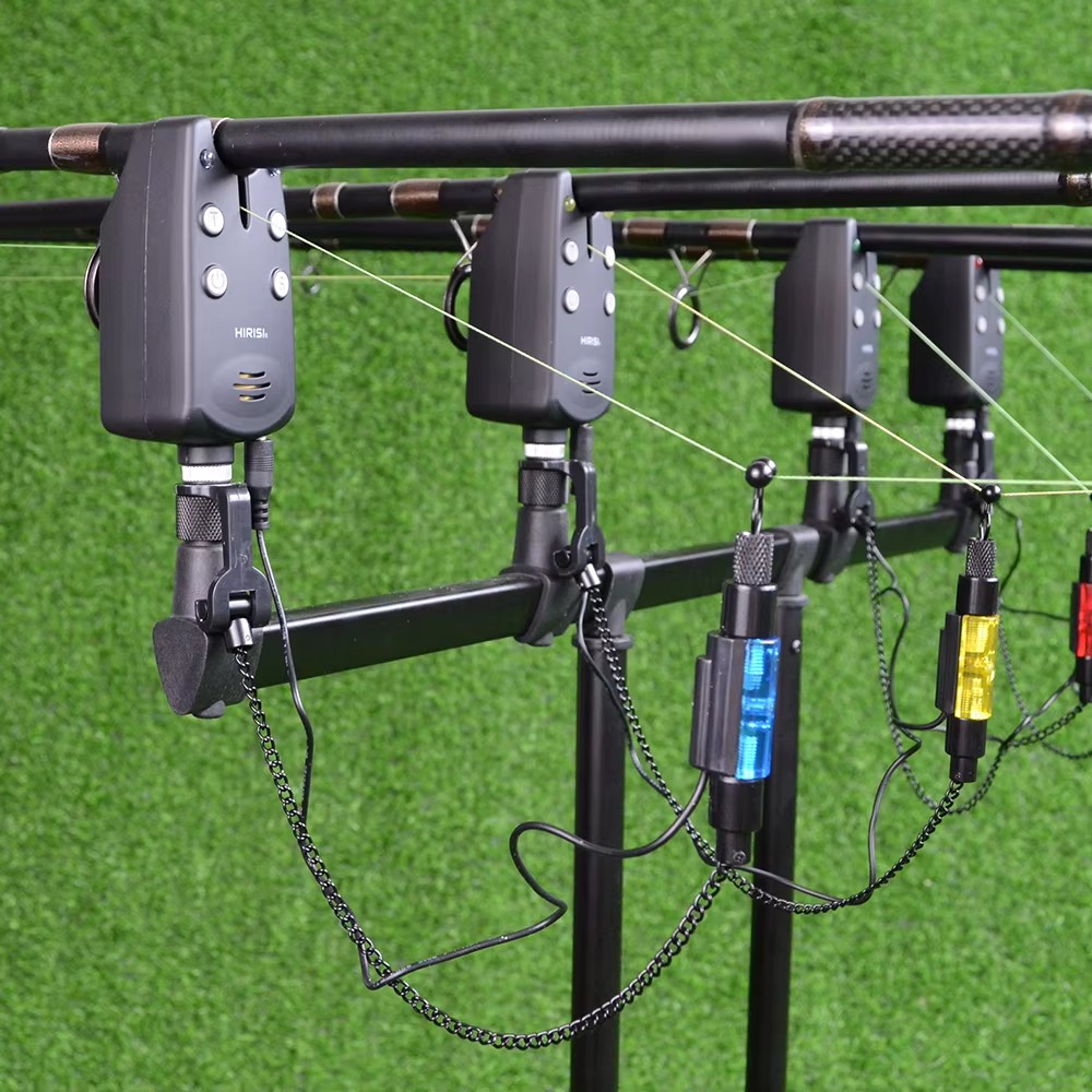 Hirisi Carp Fishing Alarm Set Wireless Bite Alarms for Carp Coarse Fishing