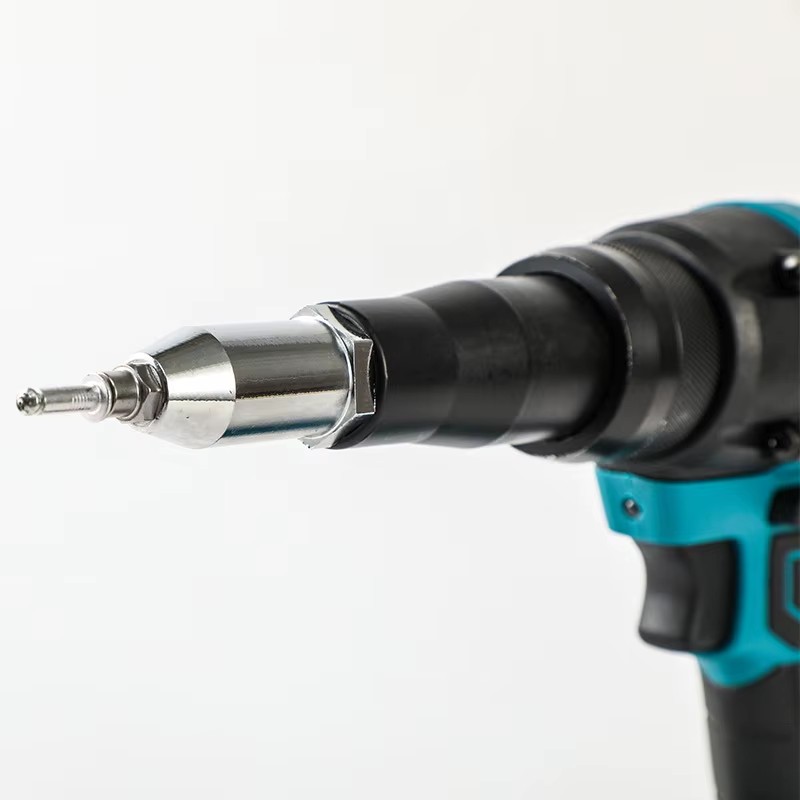 Cordless Rivet Gun 21V Lithium-ion Electric Automatic Brushless Blind Riveter Tool High Quality Factory for Wholesale