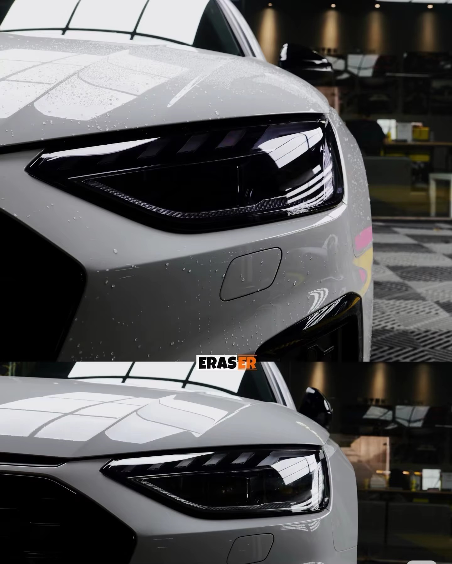 Anolly Glossy Anti-Scratch PVC Dry Stick Car Paint Protection Film Smoke Black Fog Light Vinyl Tint Headlights Rear Lamp